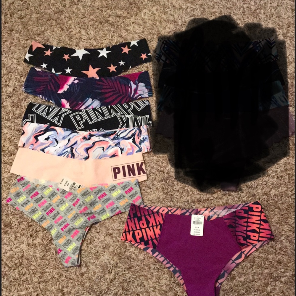 7 Victoria Secret Pink Underwear/Panties